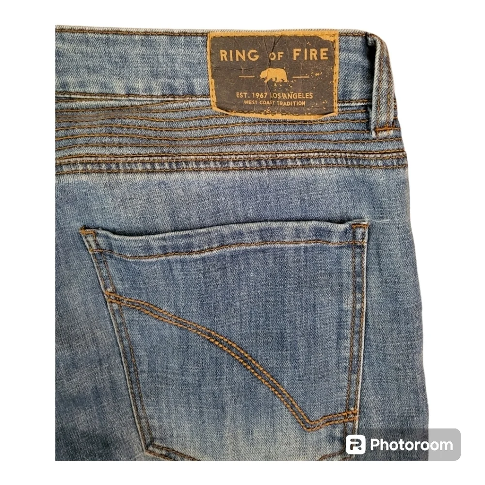 Mens ring of fire slim‎ fit jeans